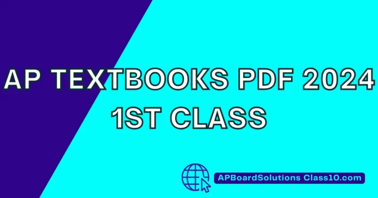 AP Textbooks PDF 2024 1st Class