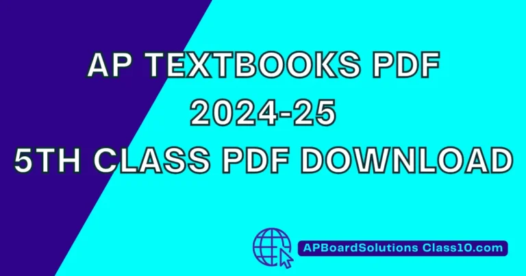 AP Textbooks PDF 2024-25 5th Class PDF Download