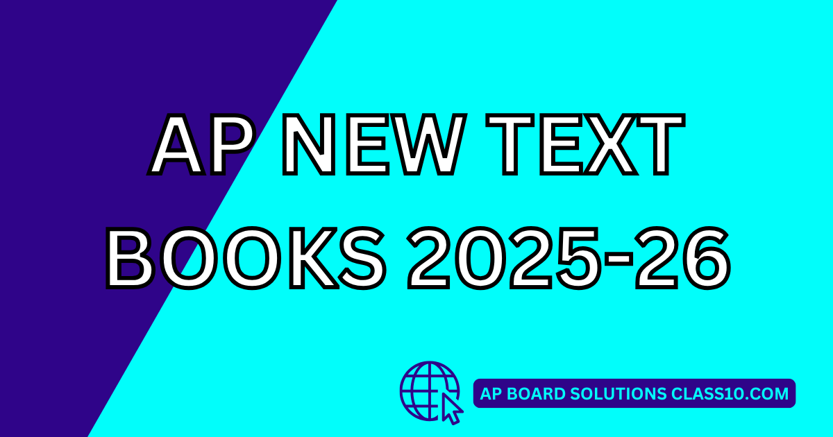 AP New Text Books 2025-26