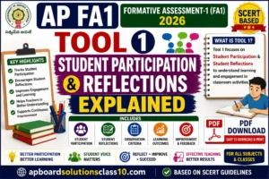 AP FA1 Tool 1 – Student Participation & Reflections Explained