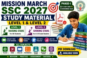 Mission March SSC 2027 Study Material PDF – Level 1 & Level 2